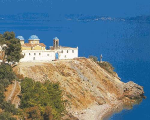 Chios Sight View Mersinidi Monastery